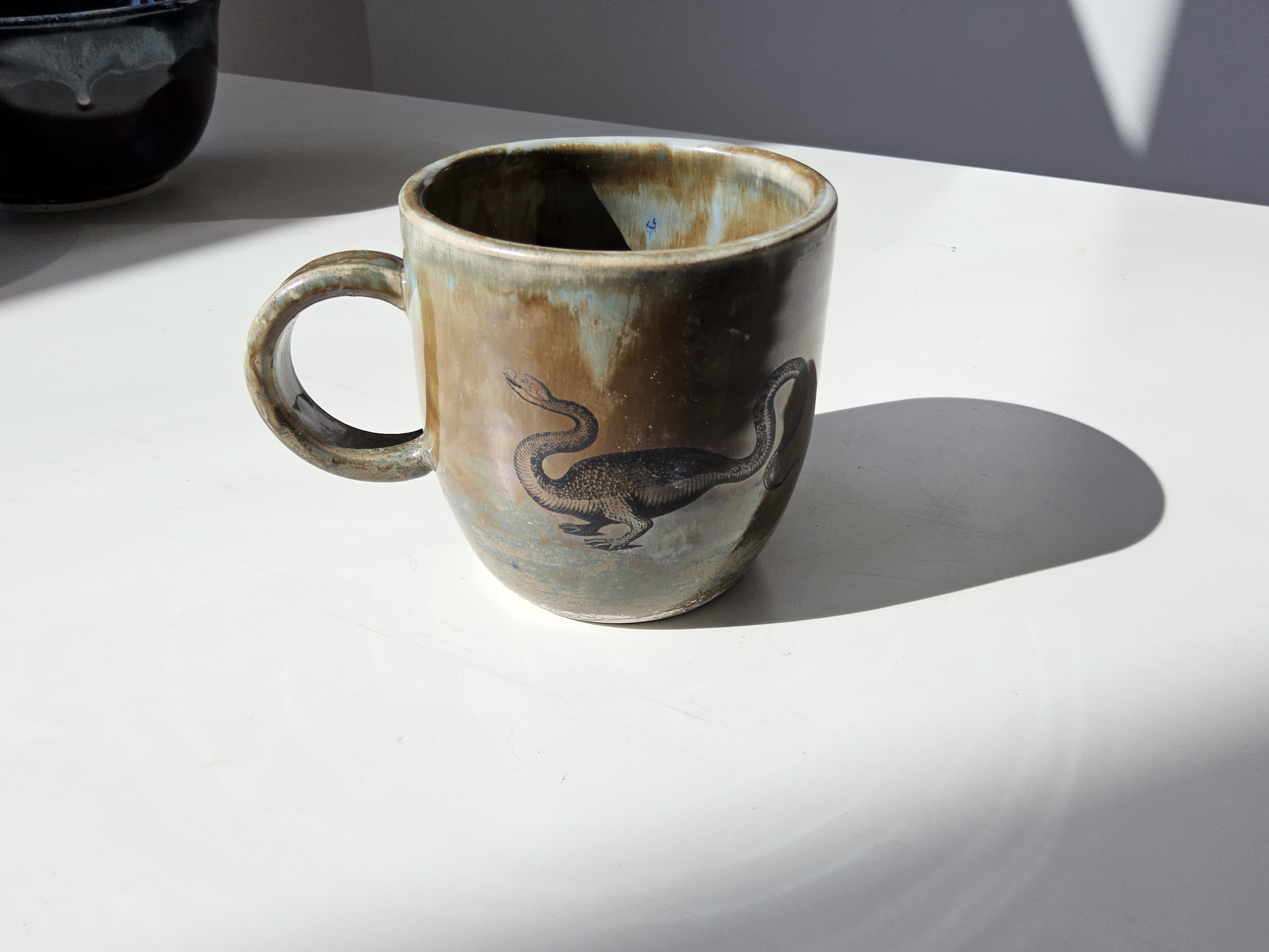 Here Be Monsters Cocoa Mug