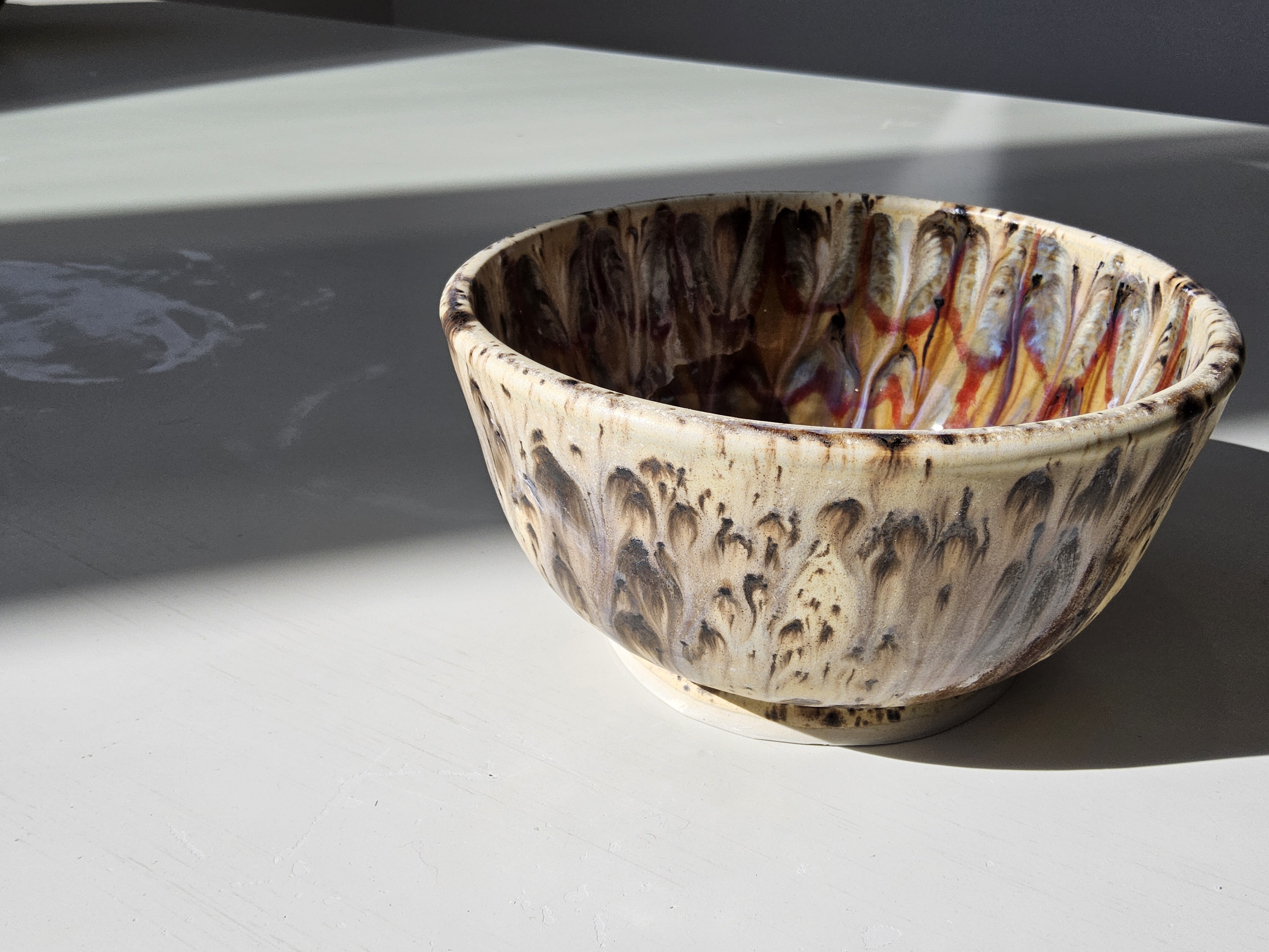 Speckled Psychedelic Bowl