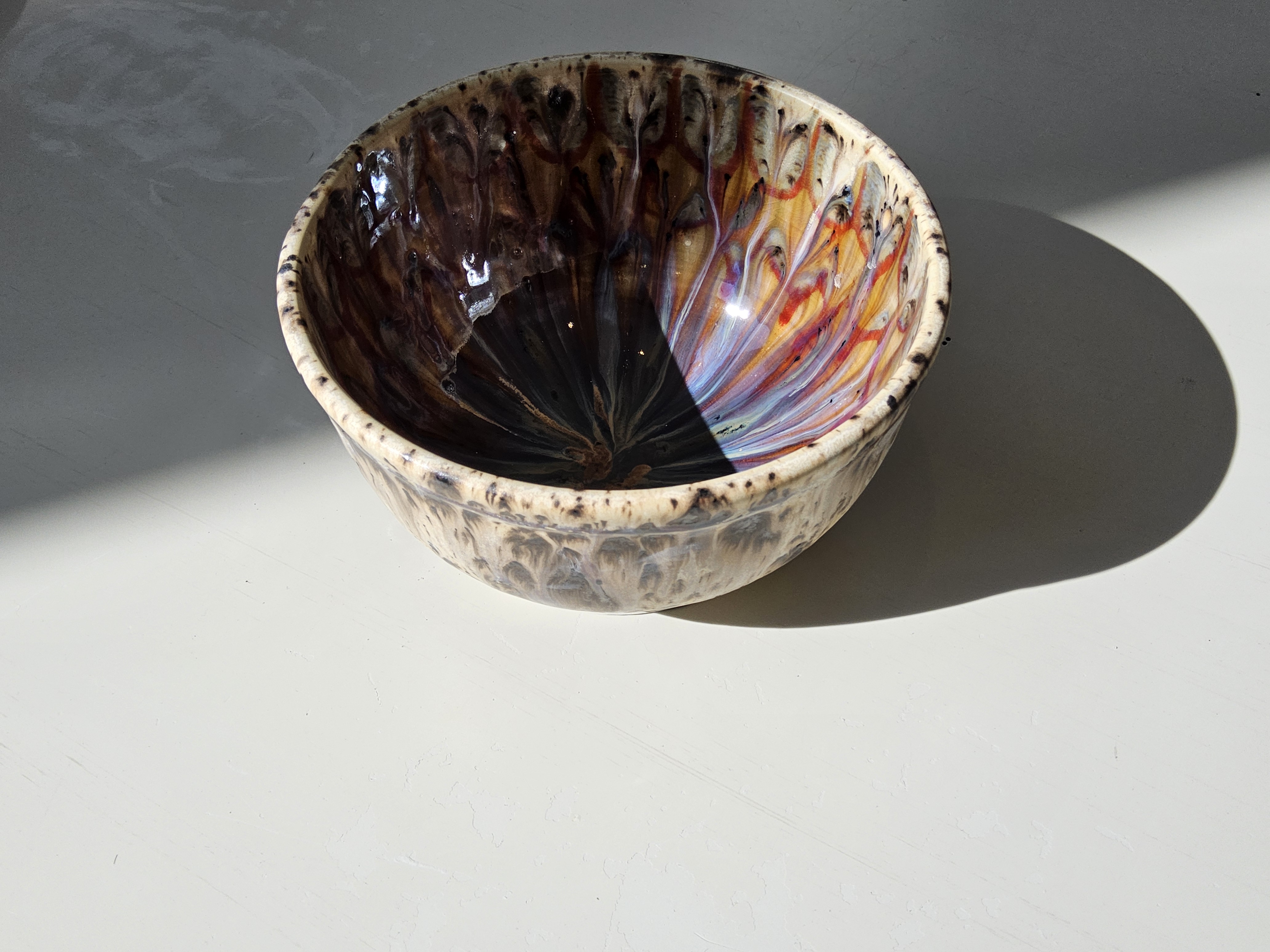 Speckled Psychedelic Bowl