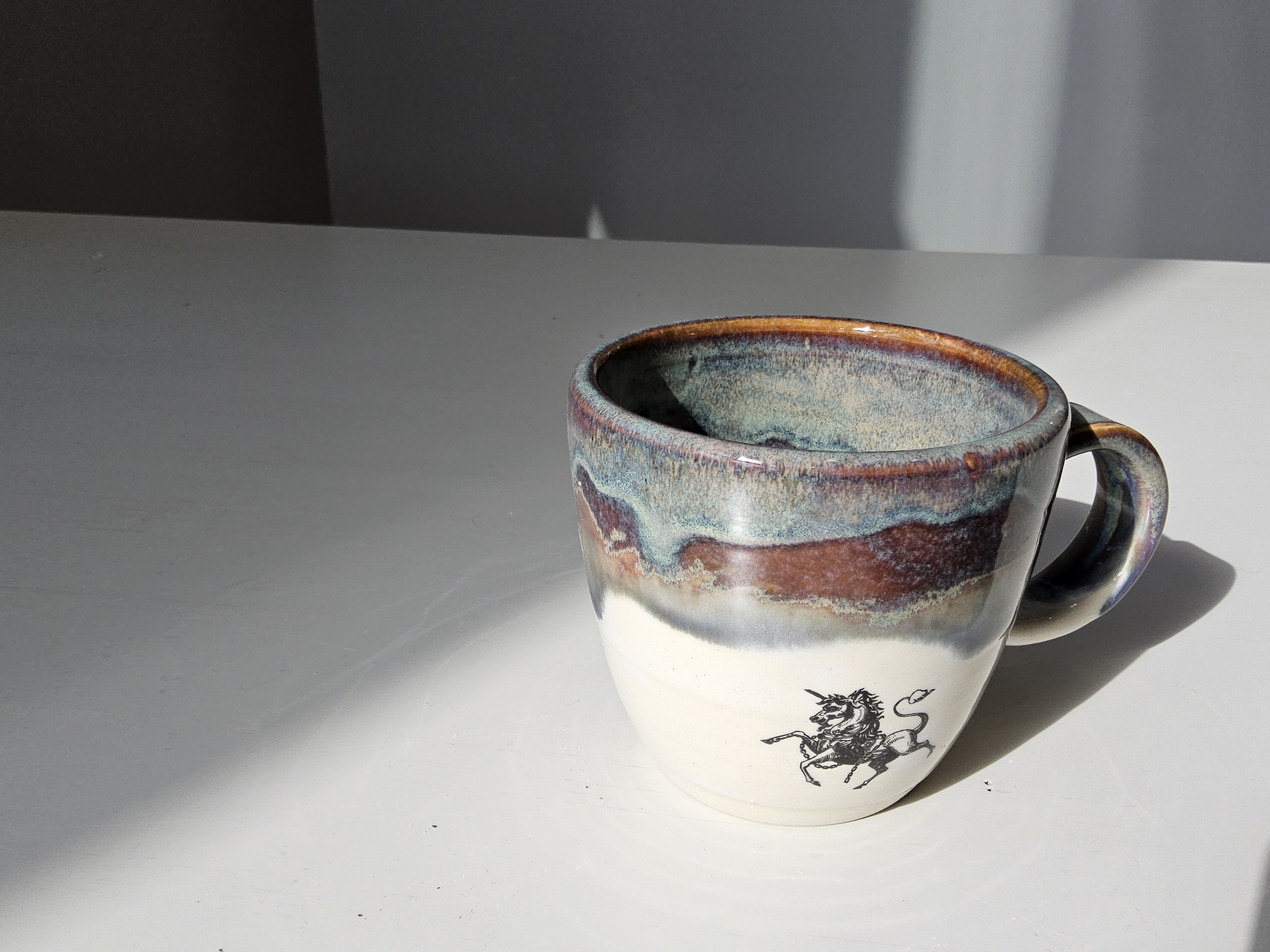 White Mountain Unicorn Mug