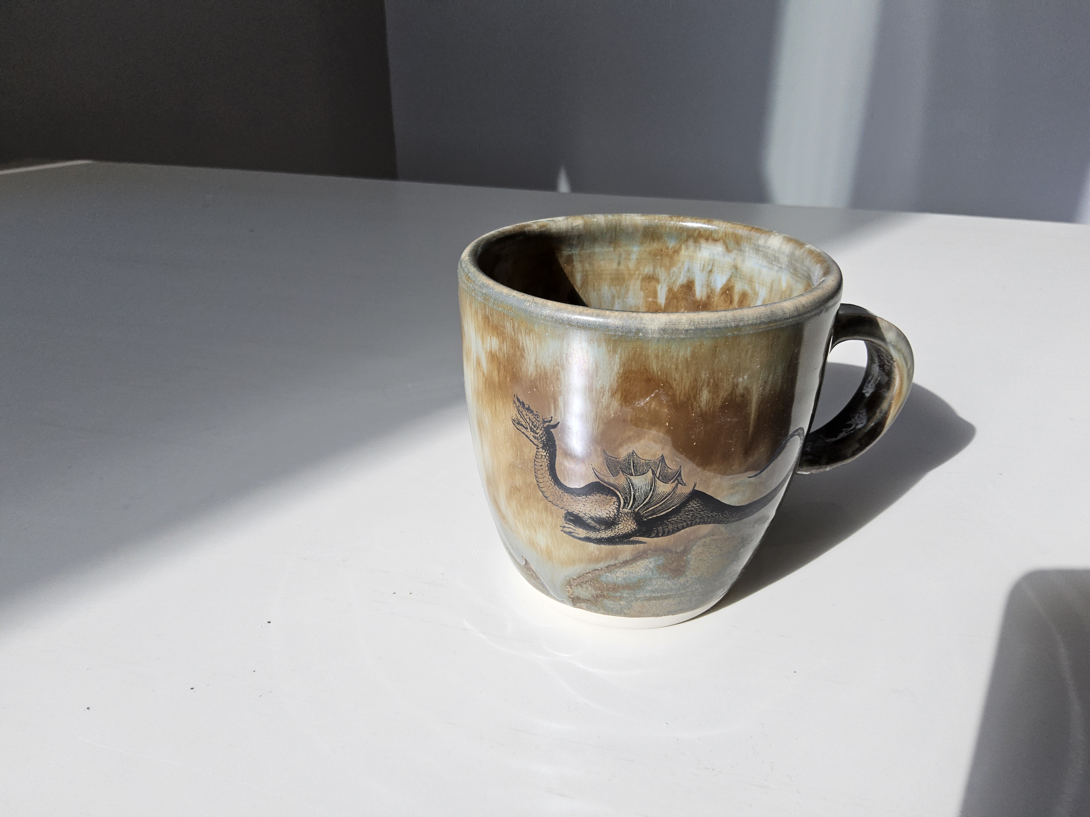 Here Be Monsters Cocoa Mug