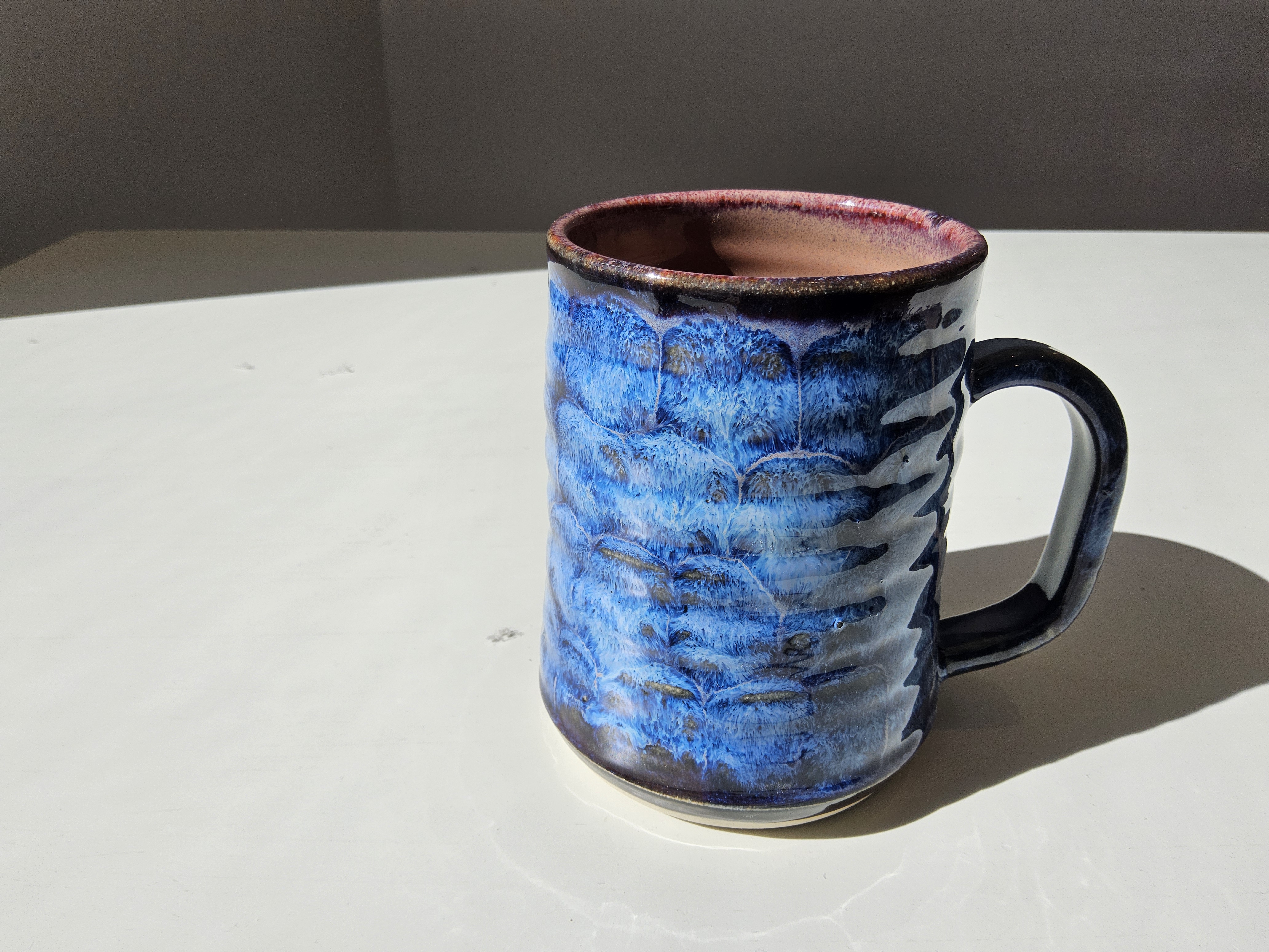 Ice Floe Ribbed Mug