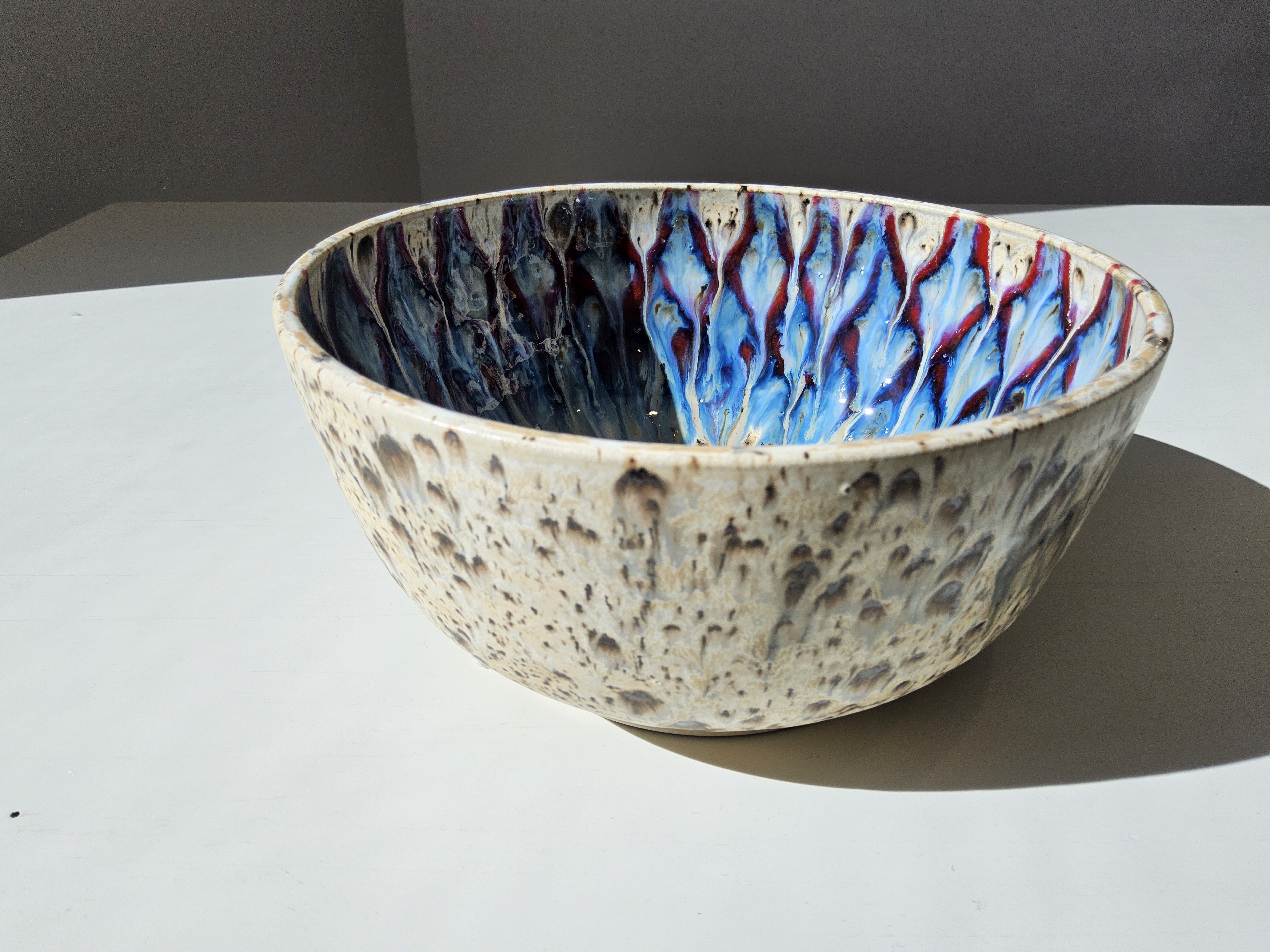 Speckled Psychedelic Bowl